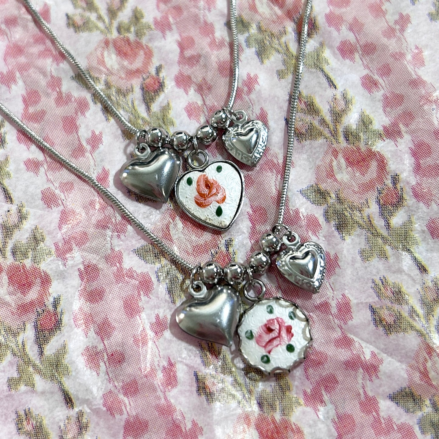 Rosaline Heart Necklace