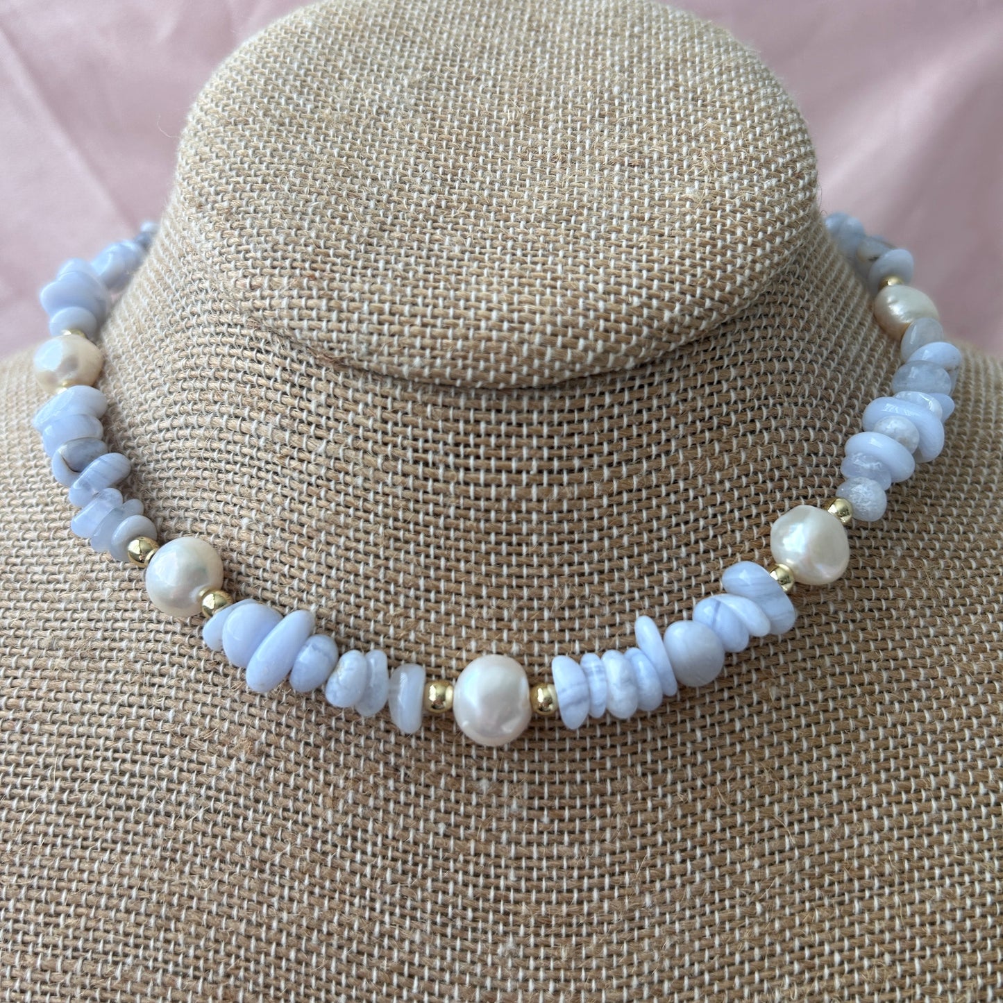 Marine Pearl Necklace