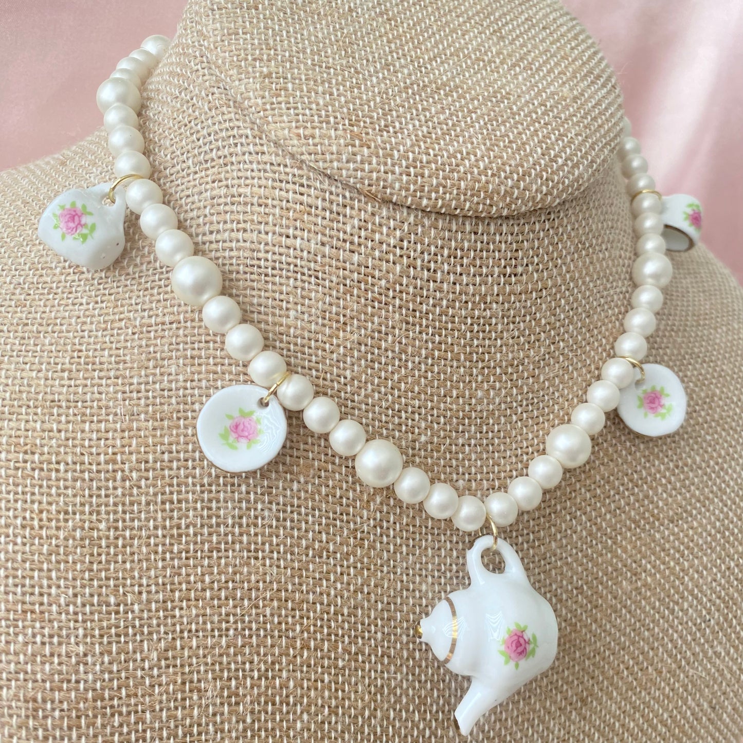 Teacup Party Necklace