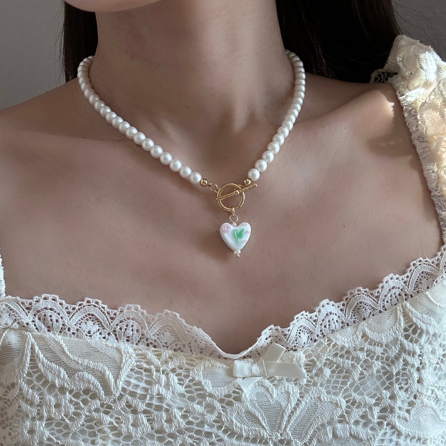 Amour Pearl Necklace