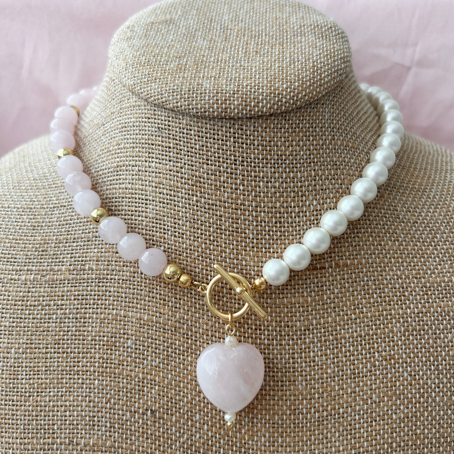 Rosy Sweetheart Necklace