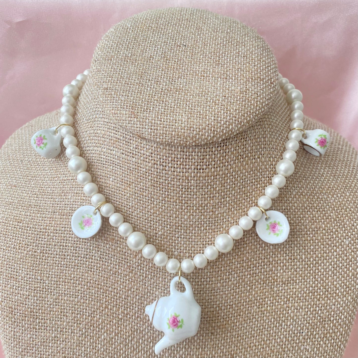 Teacup Party Necklace