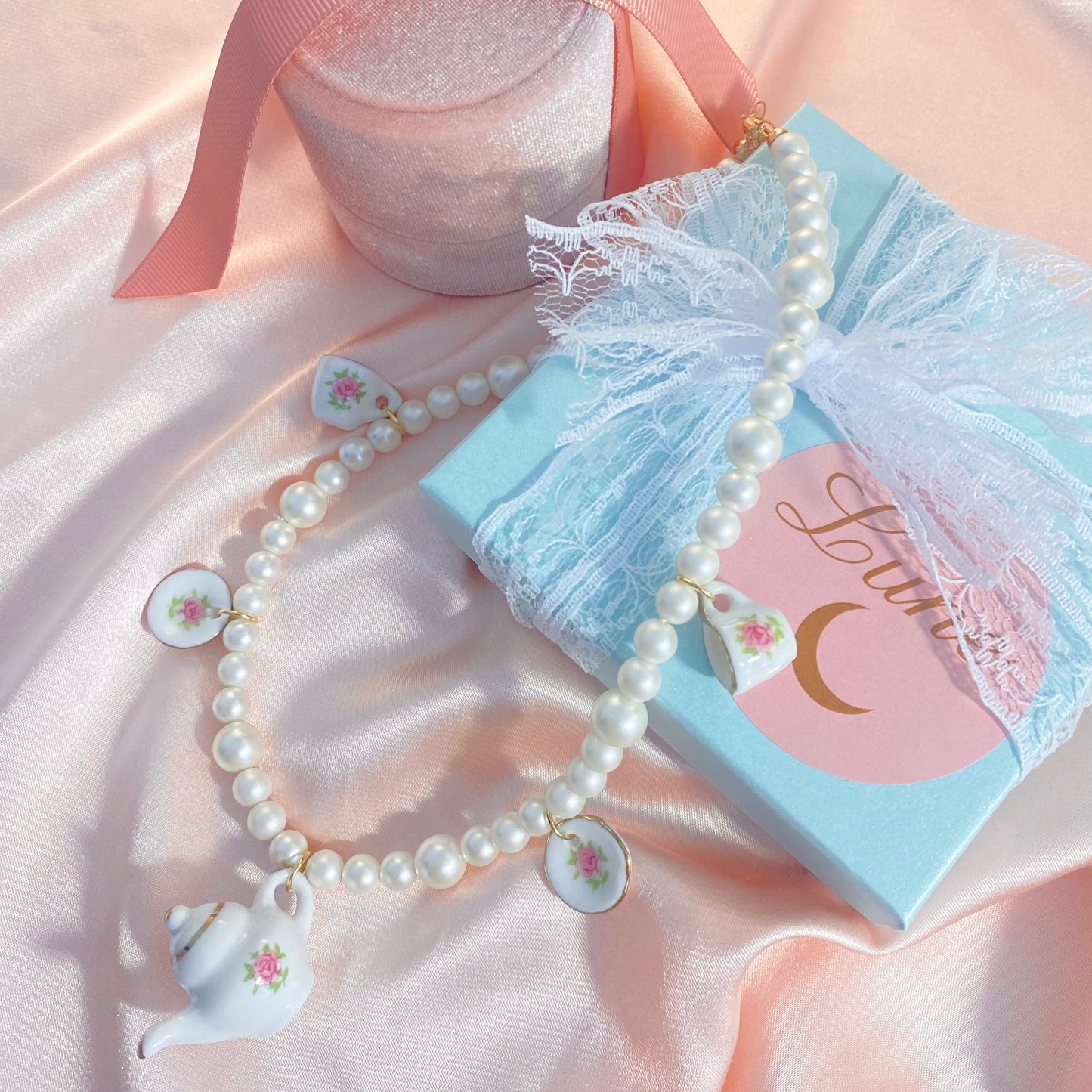 Teacup Party Necklace
