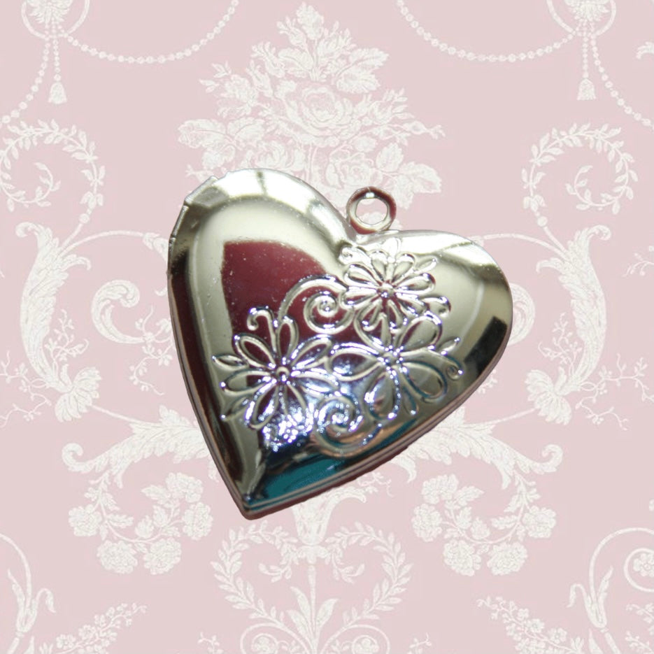 Peach Memoir Locket Cord Wrap Necklace