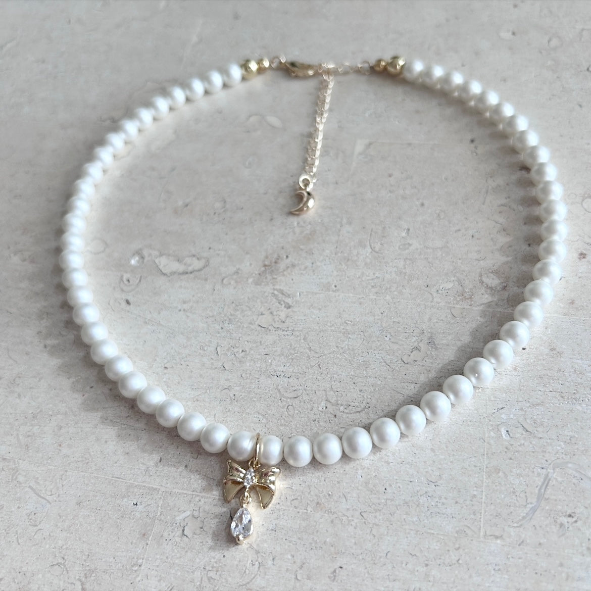 Promise Ribbon Necklace