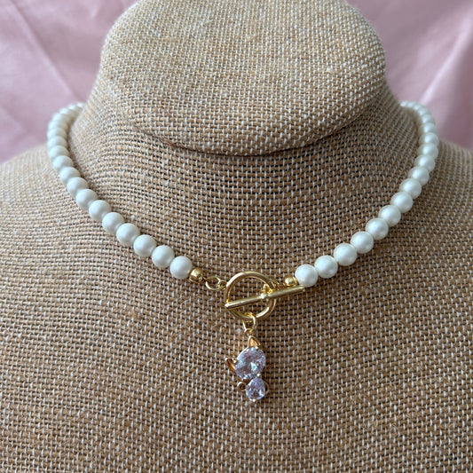 Crystal Dream Kitty Necklace