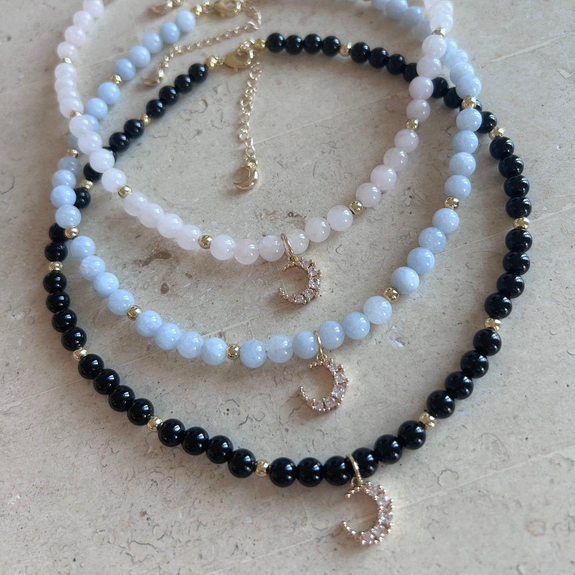 Midnight Lune Necklace