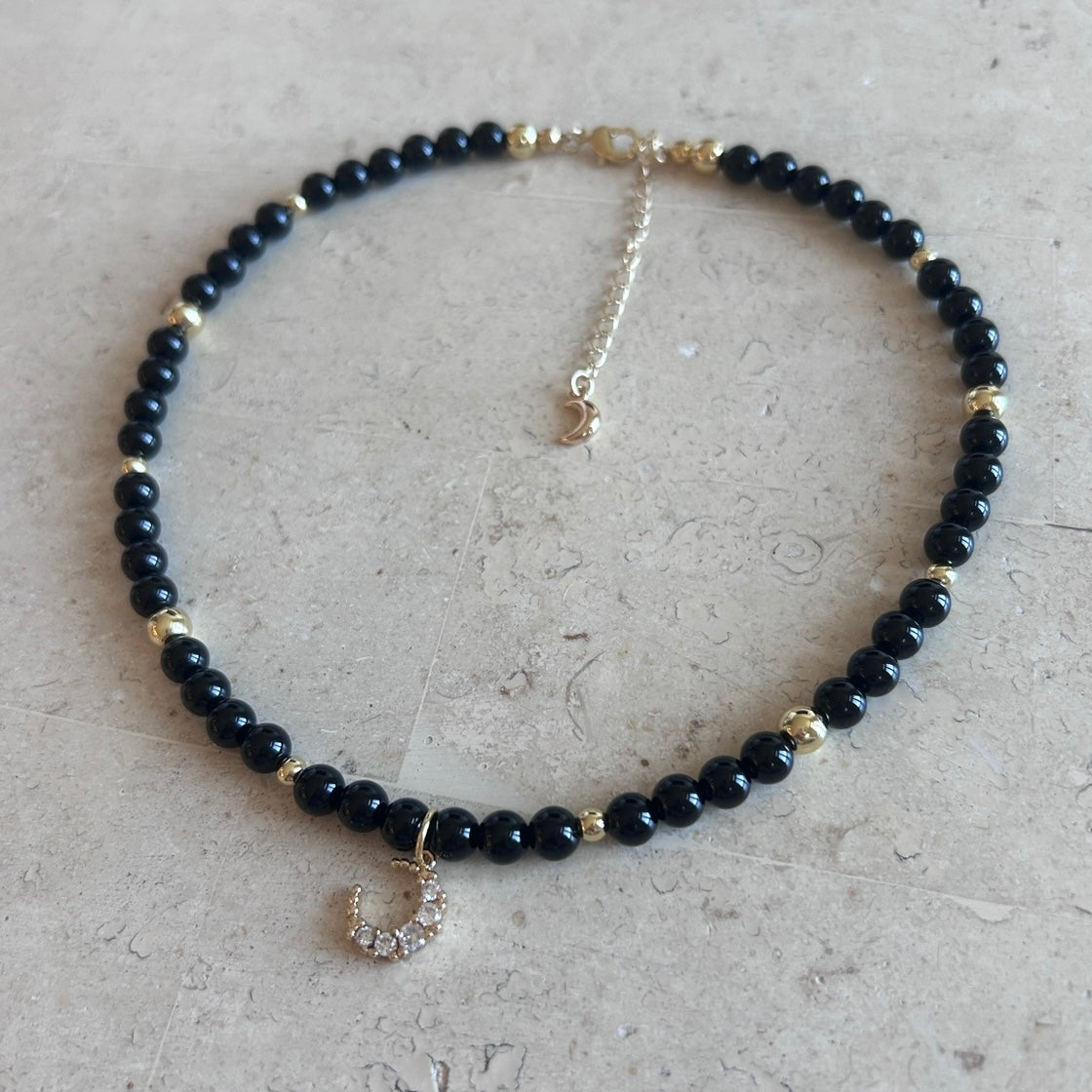 Midnight Lune Necklace