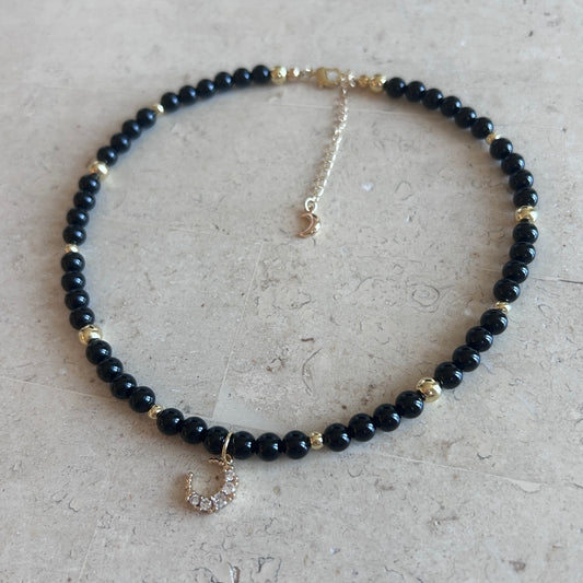 Midnight Lune Necklace