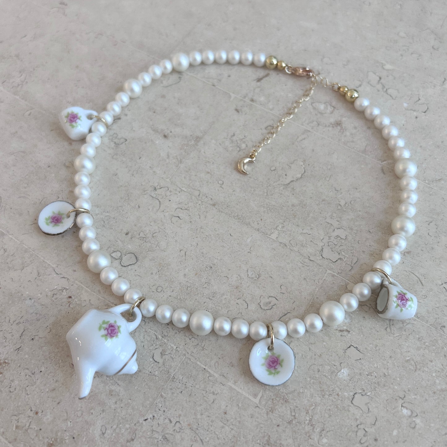Teacup Party Necklace