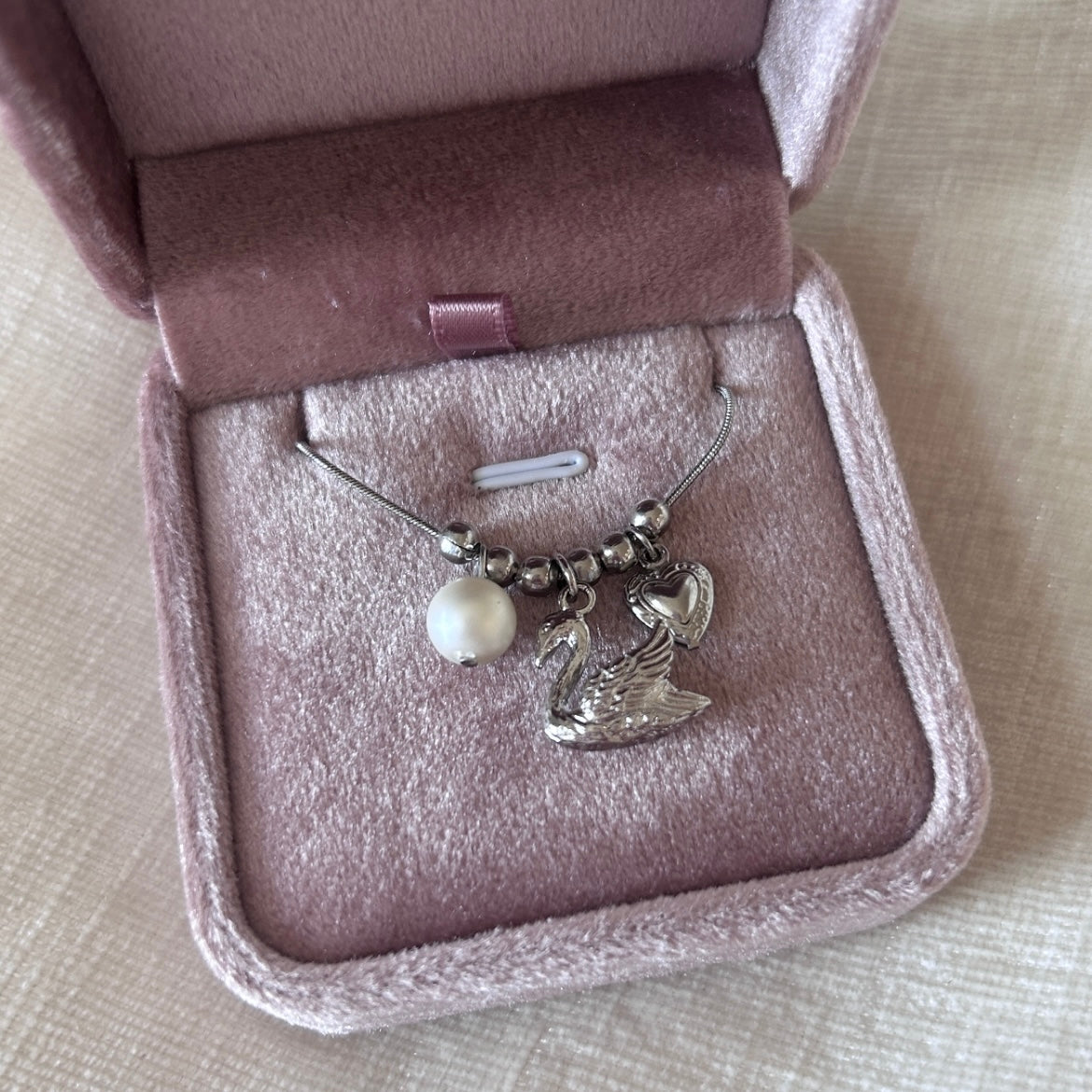 Swan Lake Pearl Necklace