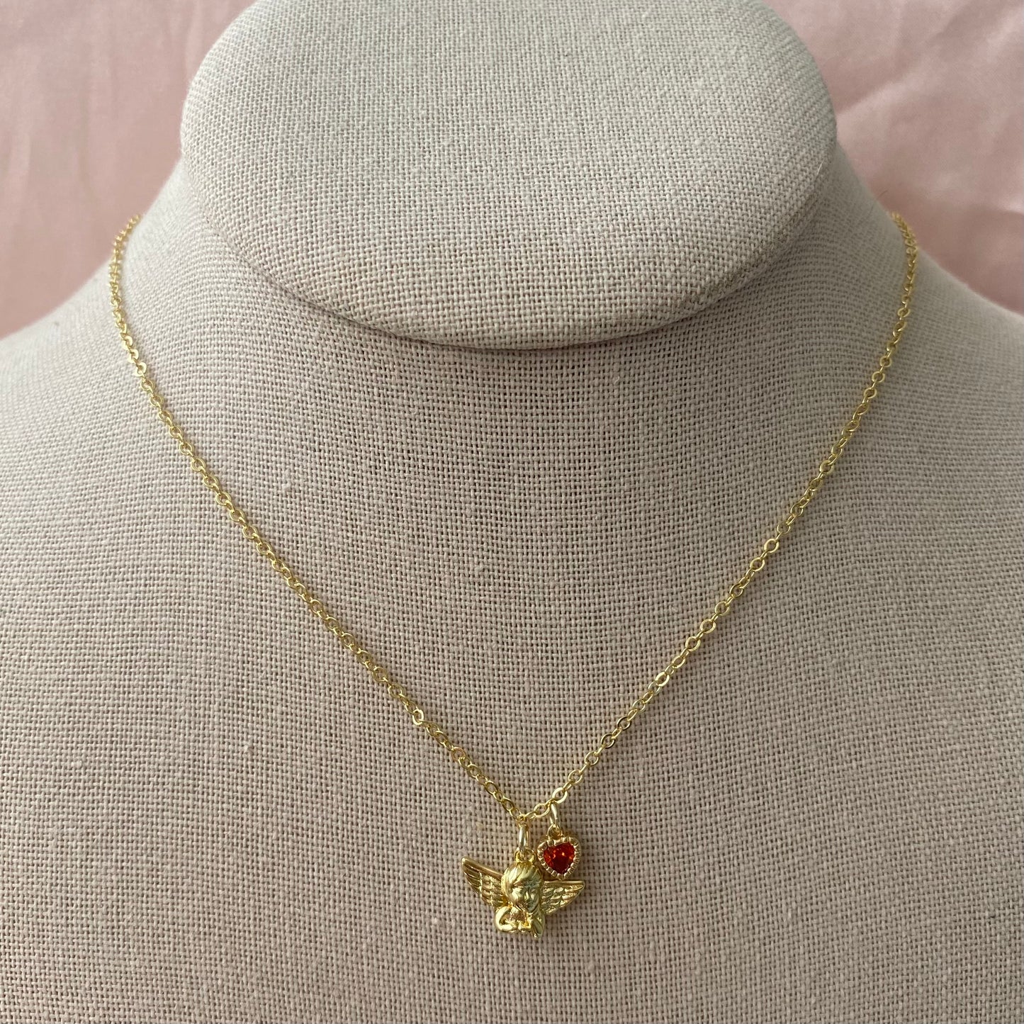 Cherub Love Necklace