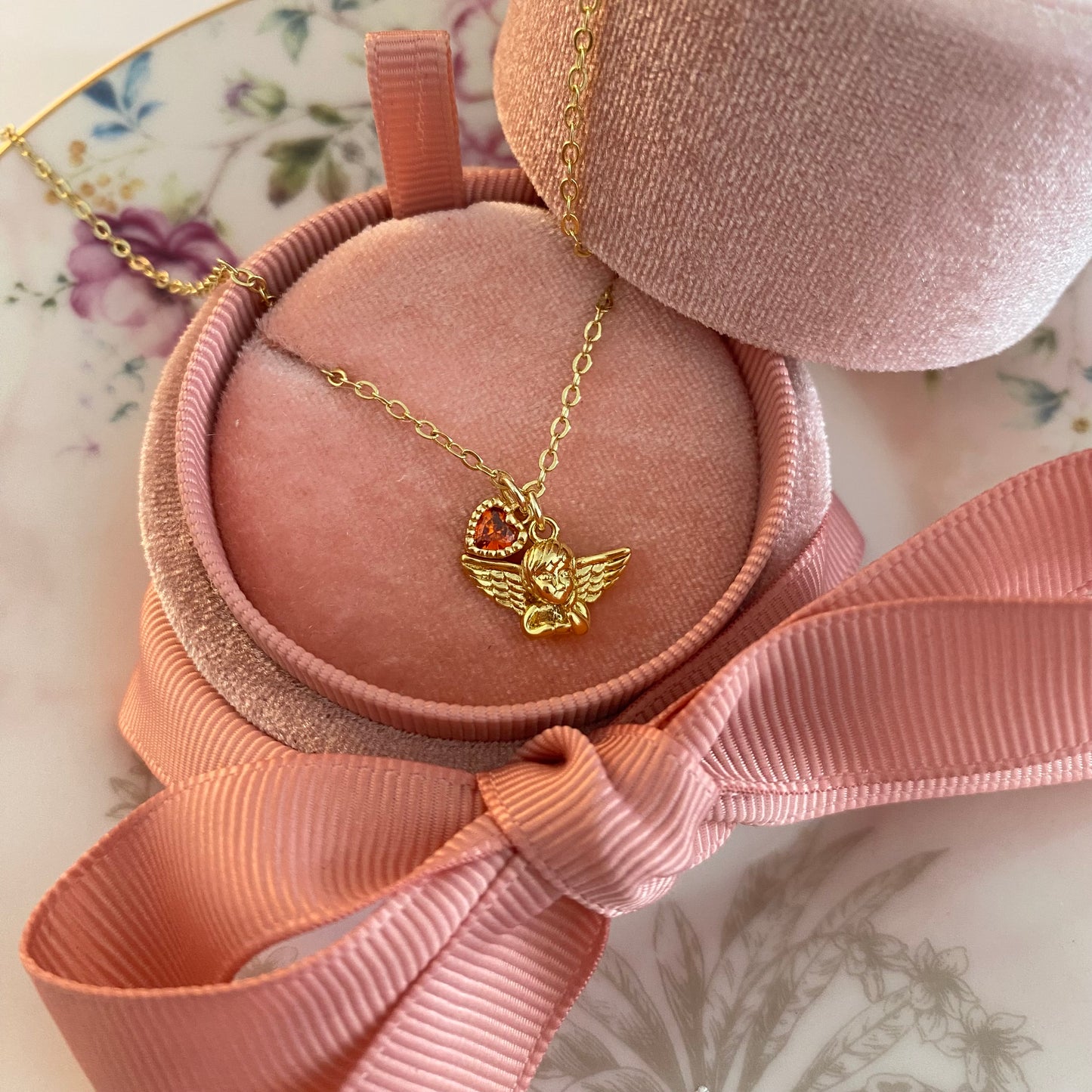 Cherub Love Necklace