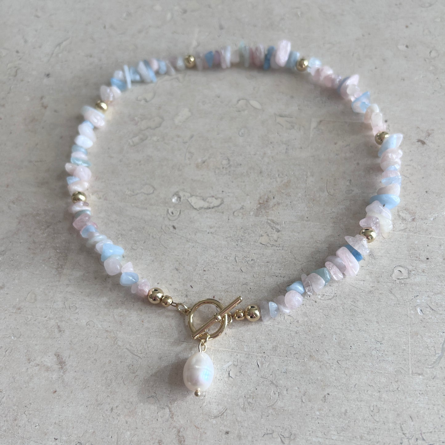 Prism Pearl Drop Necklace