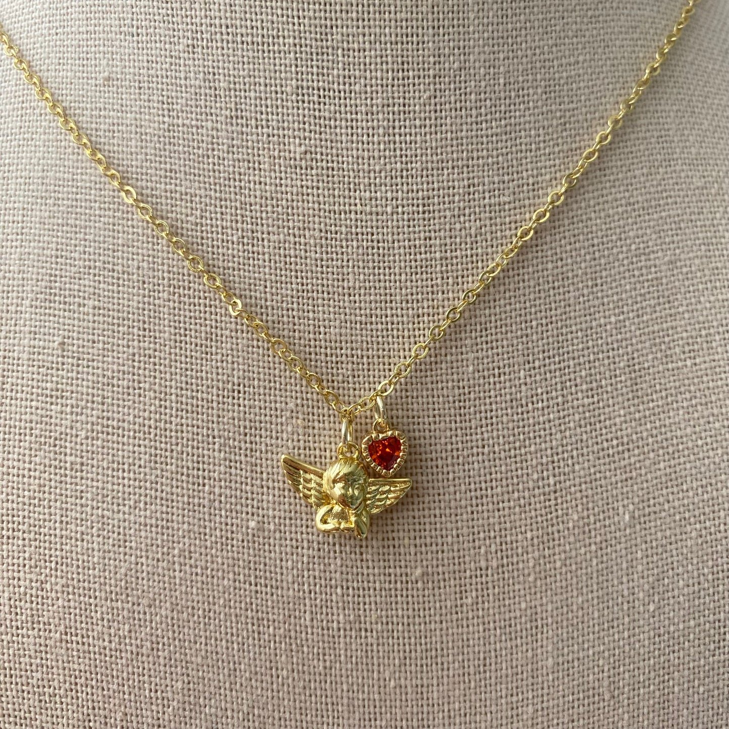 Cherub Love Necklace