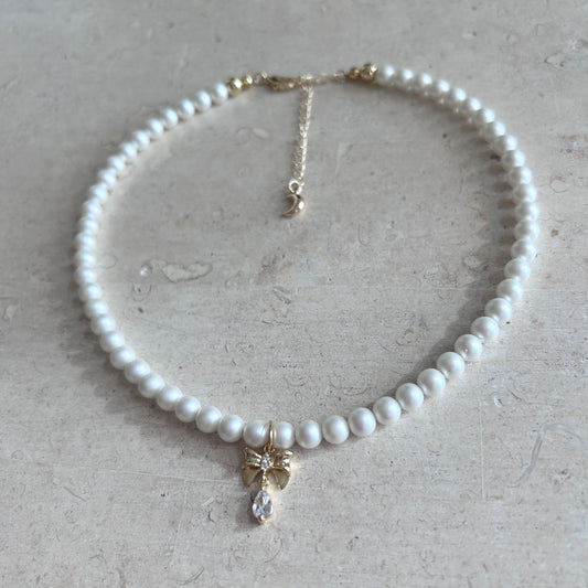 Promise Ribbon Necklace